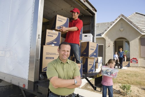 Careful furniture handling during a residential move in Woodford Green