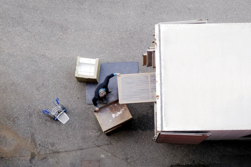 Local movers planning access for a property in Woodford Green