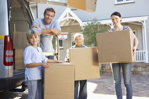 Professional man with van service in Woodford Green for local moves