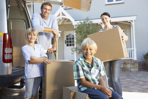 Organised packing for a Woodford Green family home move